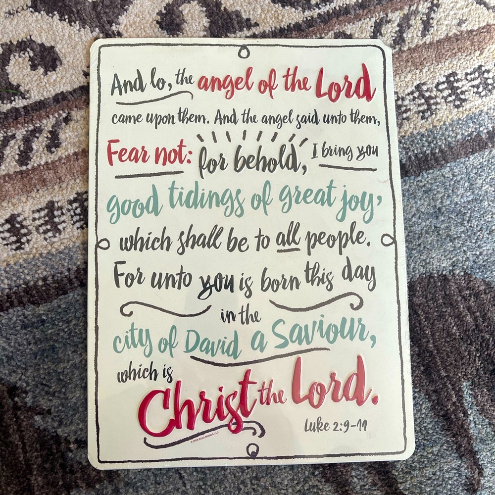 Christmas vintage sign